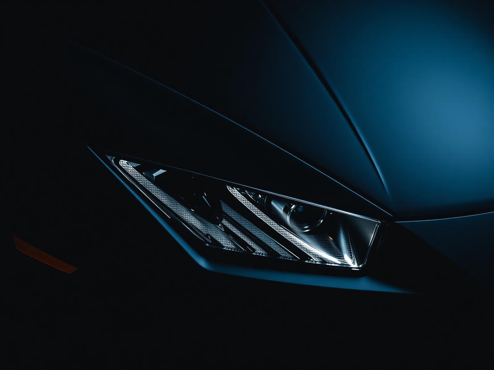 Lamborghini Huracán detailing close-up